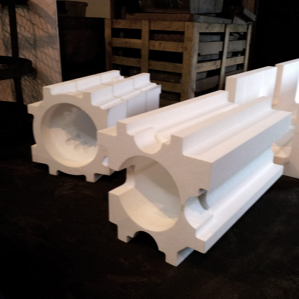 molde de poliestireno especial