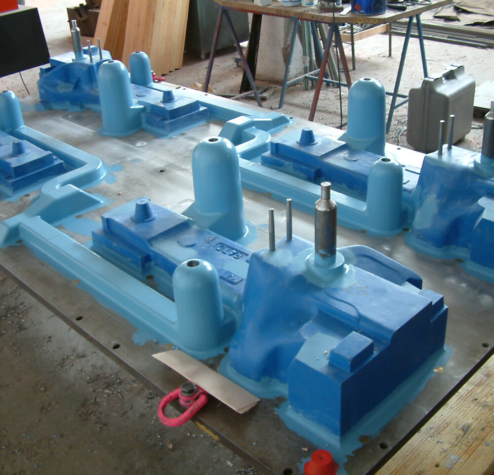 moldes de resina mecanizables